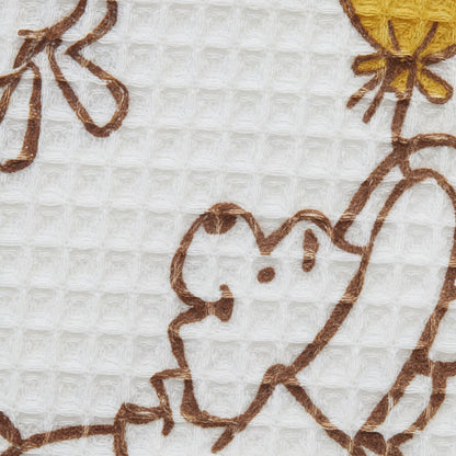 Waffelstoff Geschirrtuch 3er-Set mit Winnie the Pooh