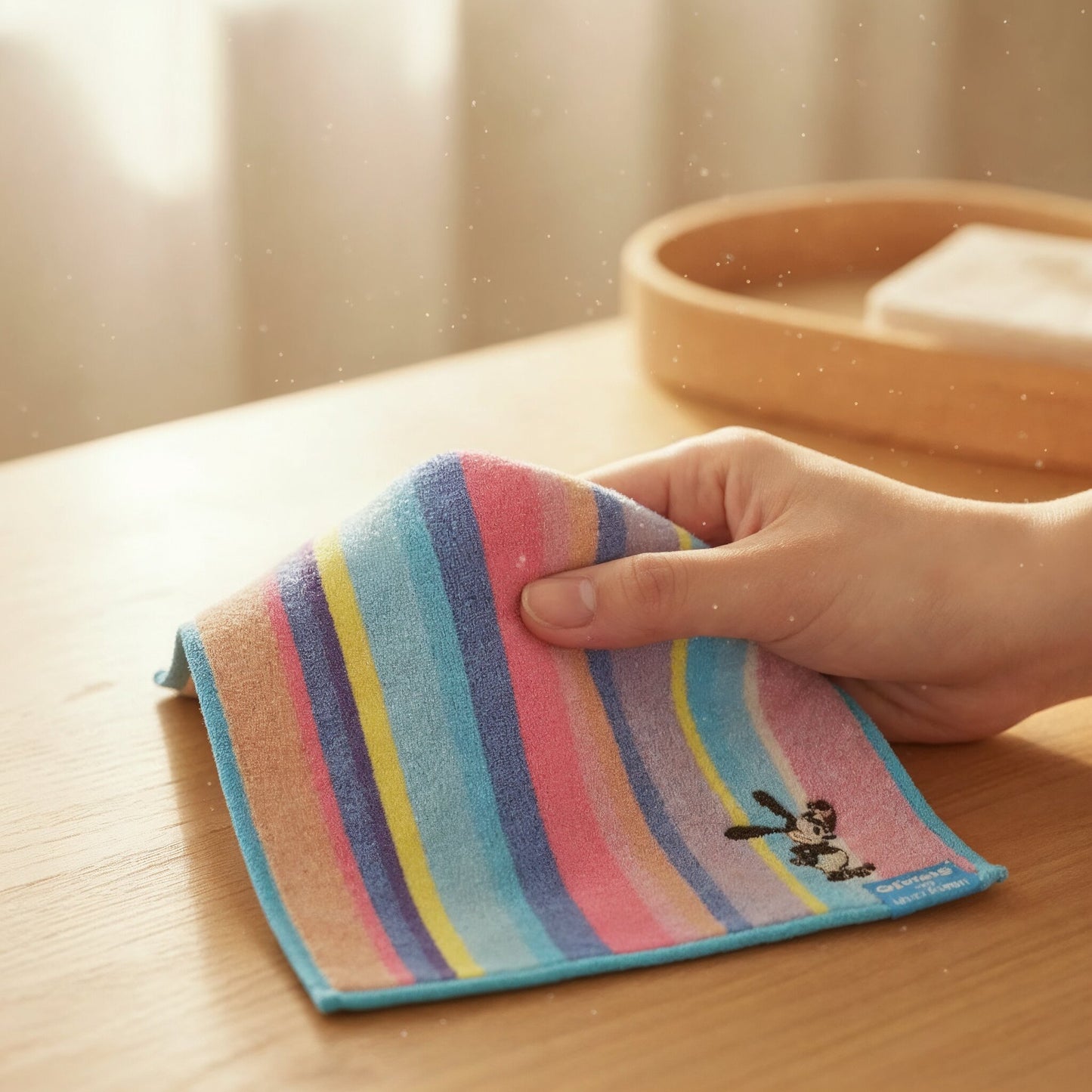 Oswald Mini Towel Blue
