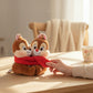 Chip &amp; Dale knitted scarf