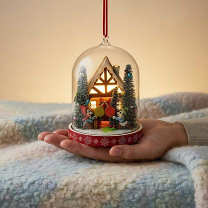 Chip & Dale Ornament mit Beleuchtung Disney Weihnachten Japan Disney Store