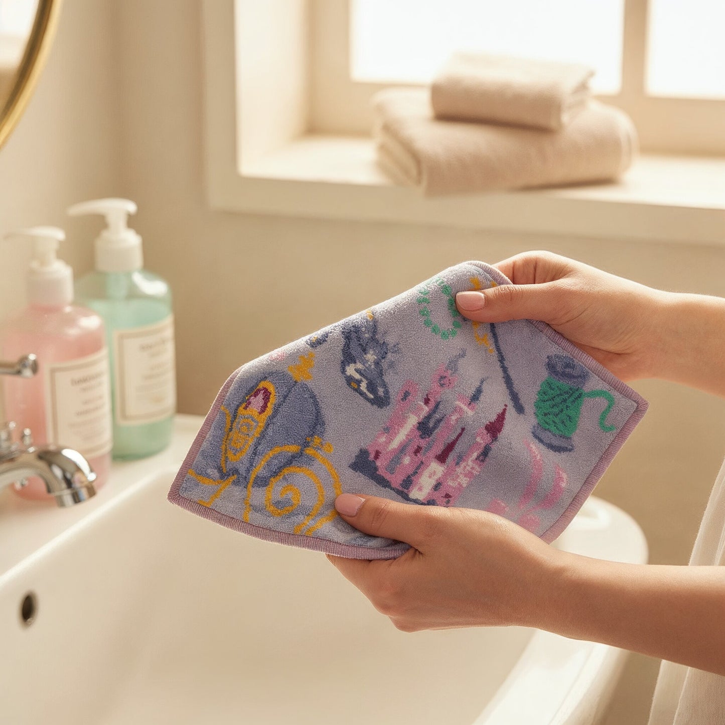 Cinderella Mini Handtuch Princess Icon