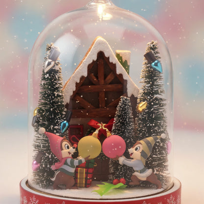 Chip & Dale Ornament mit Beleuchtung Disney Weihnachten Japan Disney Store