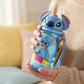 Stitch Wasserflasche mit Schiebeverschluss