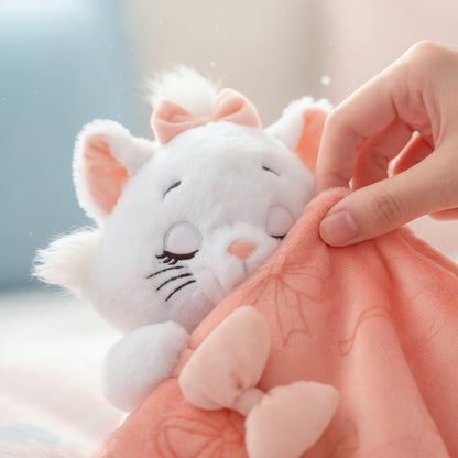 Marie Fashionable Cat Blanket with Bow Pattern Plush Toy - Blanket