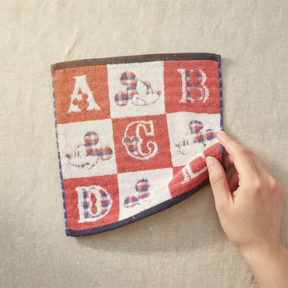 Mickey Maus Waschlappen Blockbuchstaben 34 × 36 cm