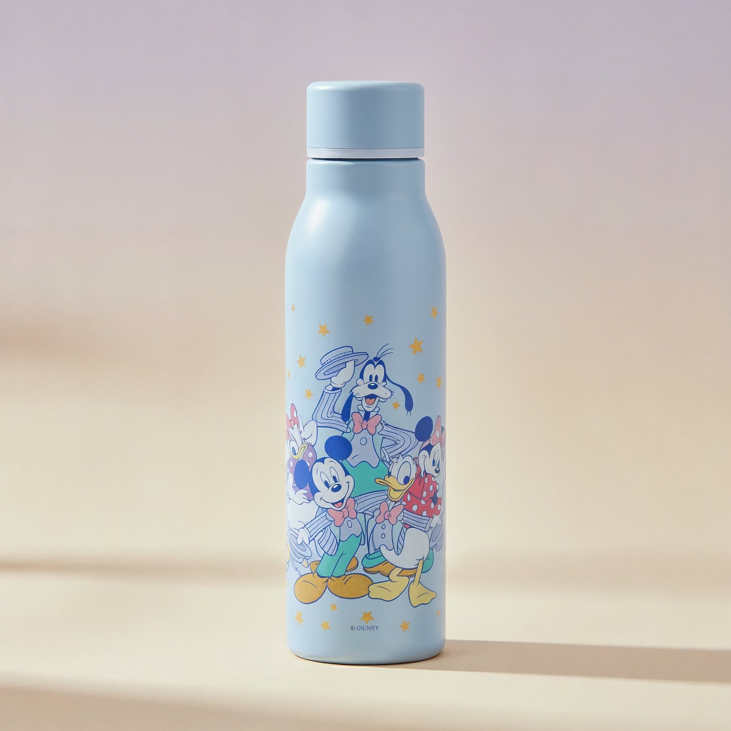 Mickey & Friends Edelstahlflasche mit Sternenmuster