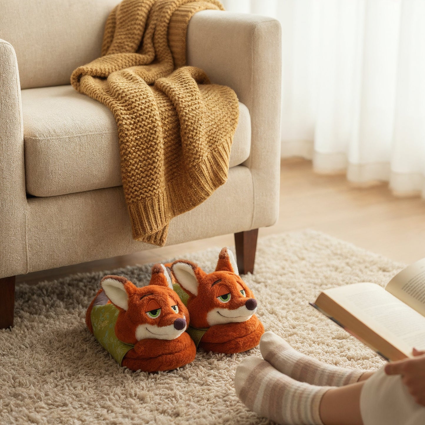 Nick Wilde Hausschuhe 36-39 Warm Goods