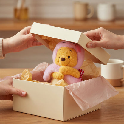 Disney Store Winnie the Pooh Plush Keychain Accessory