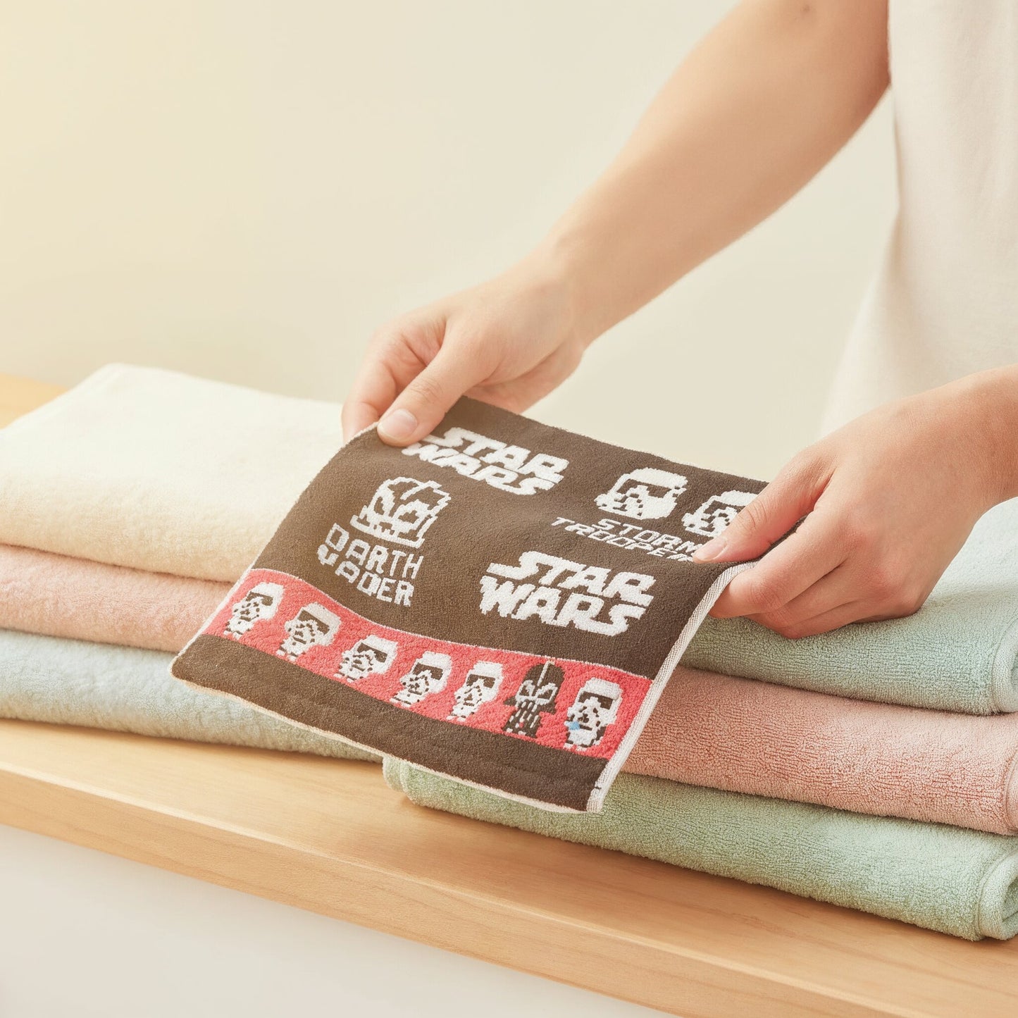 STAR WARS wash towel 8 bit Star Wars