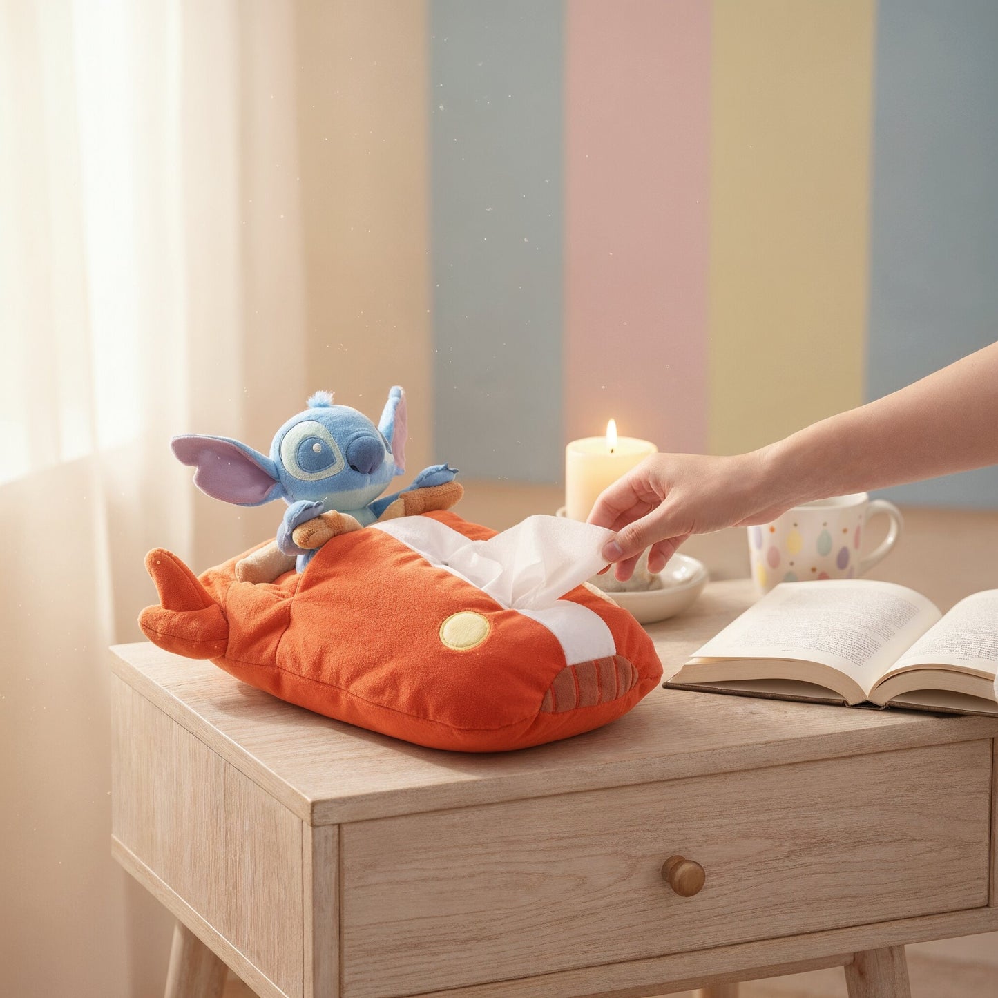Stitch Taschentuchbox-Abdeckung