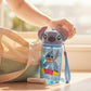 Stitch Wasserflasche mit Schiebeverschluss