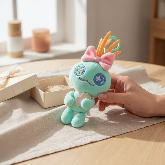 Stitch Dinner Party Collection Scrump - Kuschel-Schlüsselanhänger - 16 cm