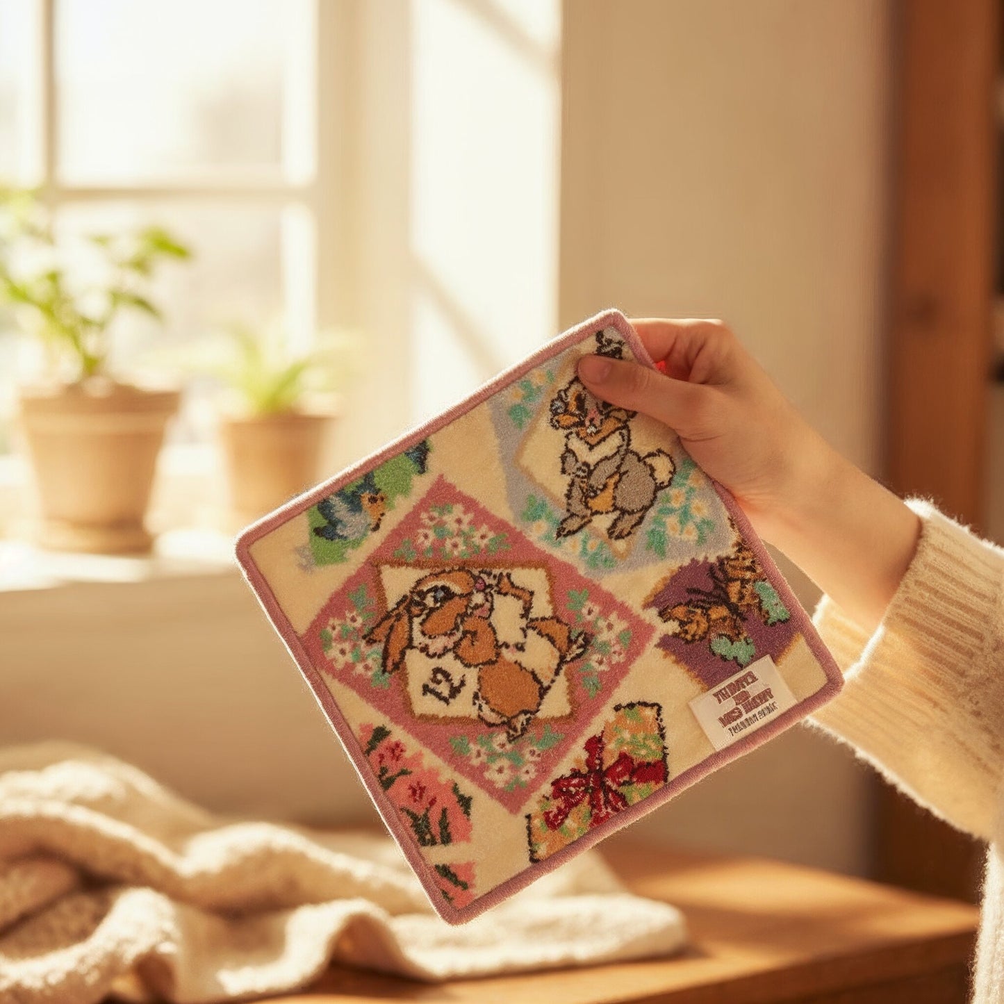 Thumper & Miss Bunny Mini Handtuch Holiday Season Collection