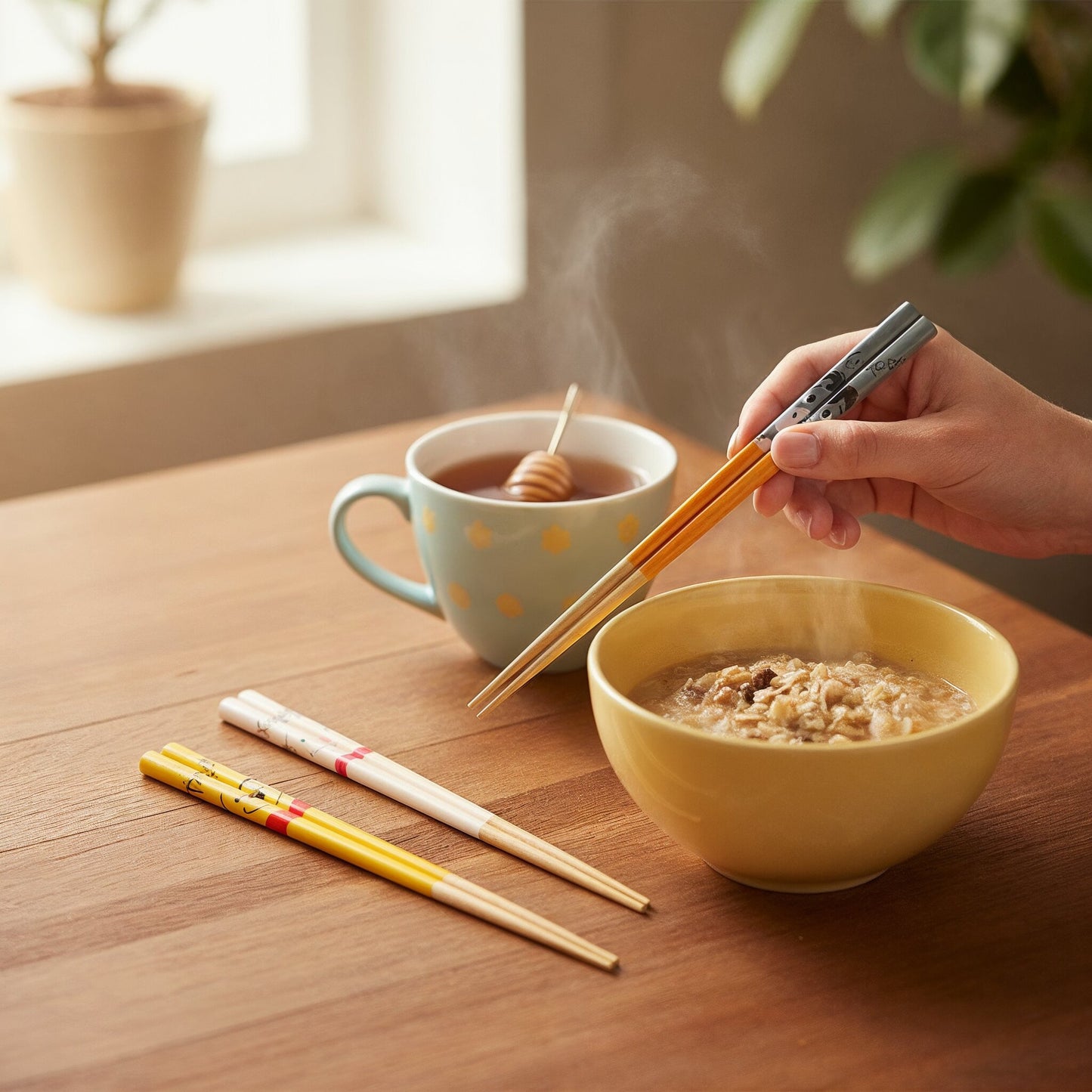 Disney Store - Set of 4 Winnie the Pooh - Chopsticks