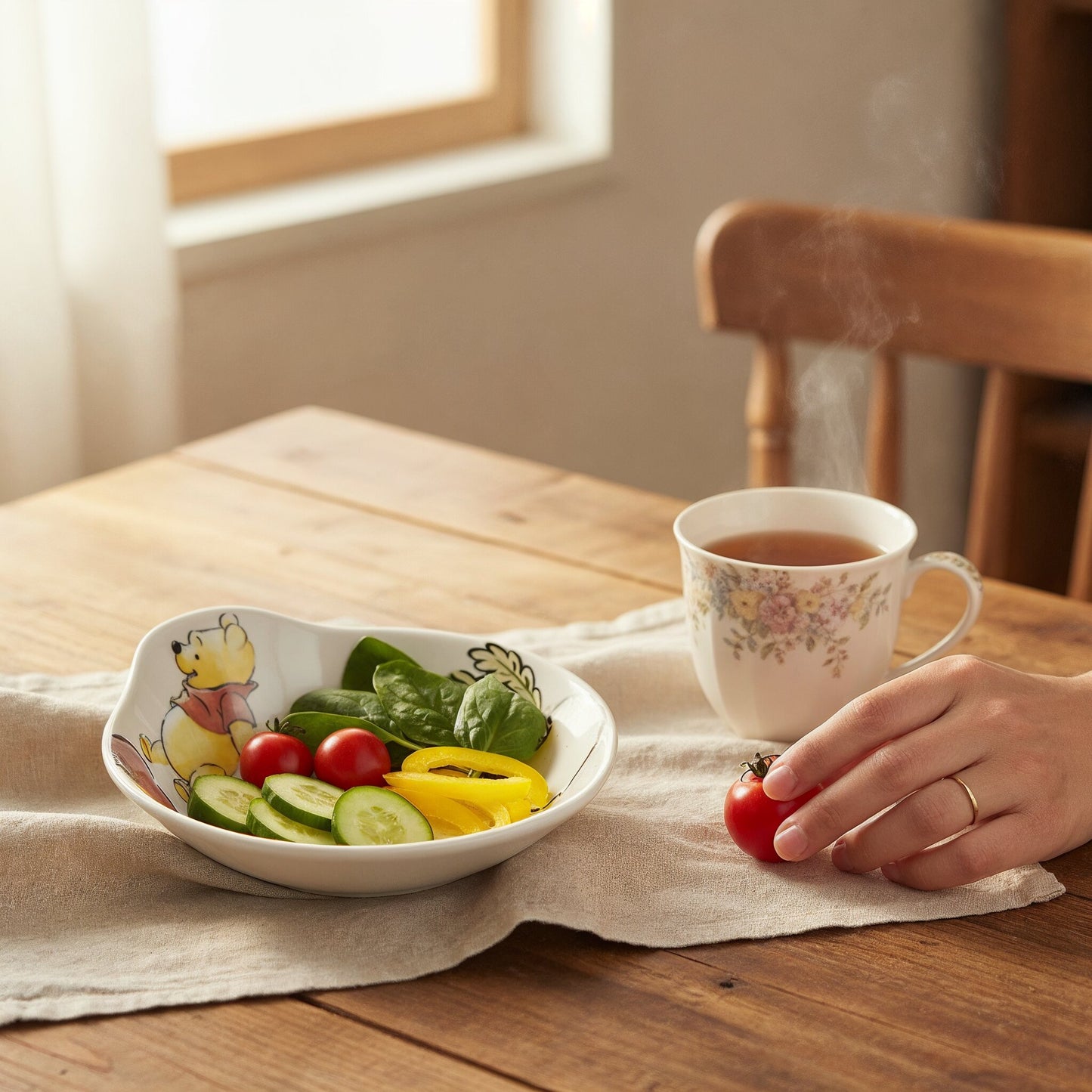Pu der Bär Gemüse Table Top