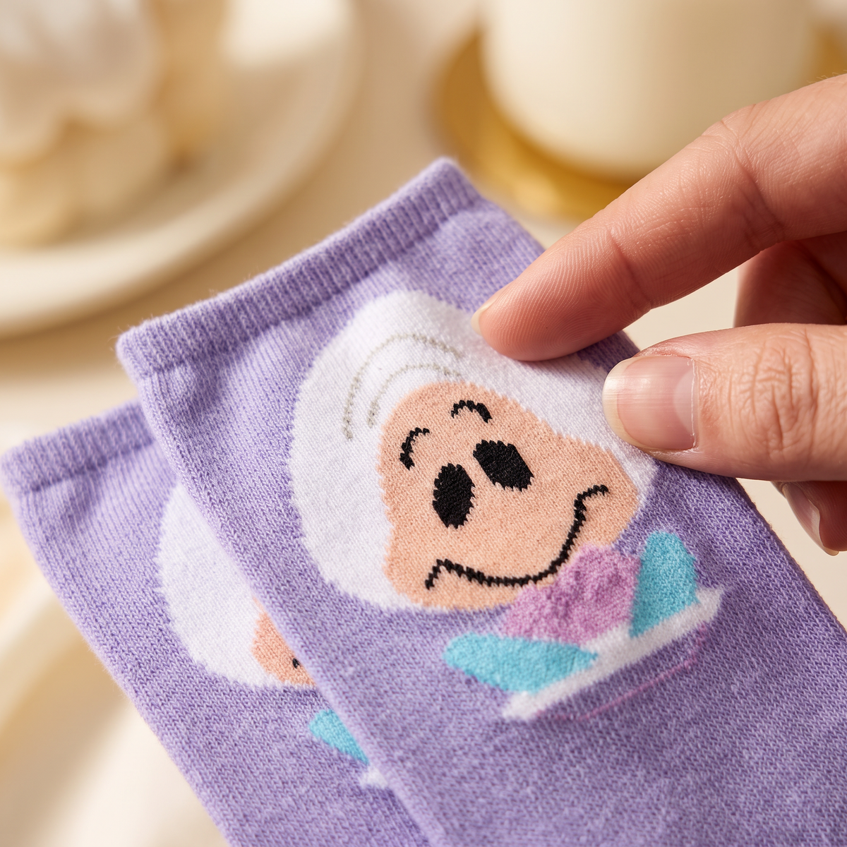 Young Oyster Alice im Wunderland Purple 36-39 – Detail