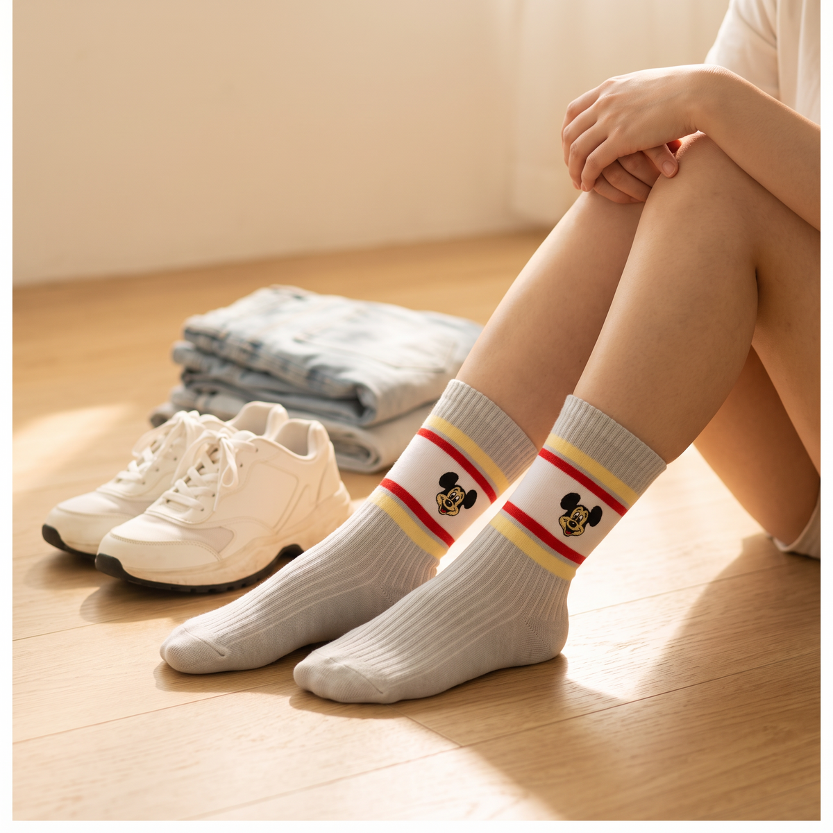 Mickey Maus 36-39 - Socken – Alltag