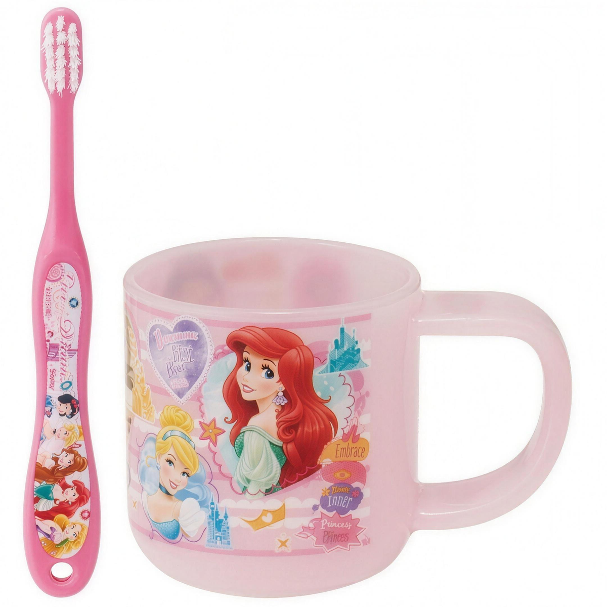 Prinzessin Becher & Zahnbürste Japan Disney Store