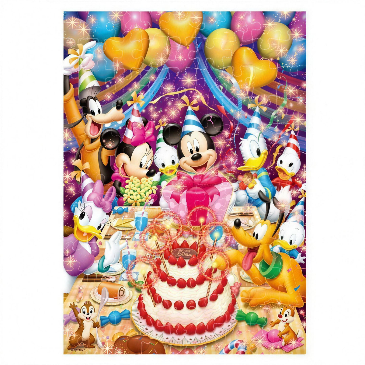 Mickey & Friends Puzzle 108 Teile Happy Birthday Japan Disney Store