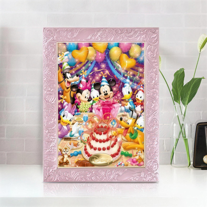 Mickey & Friends Puzzle 108 Teile Happy Birthday Japan Disney Store