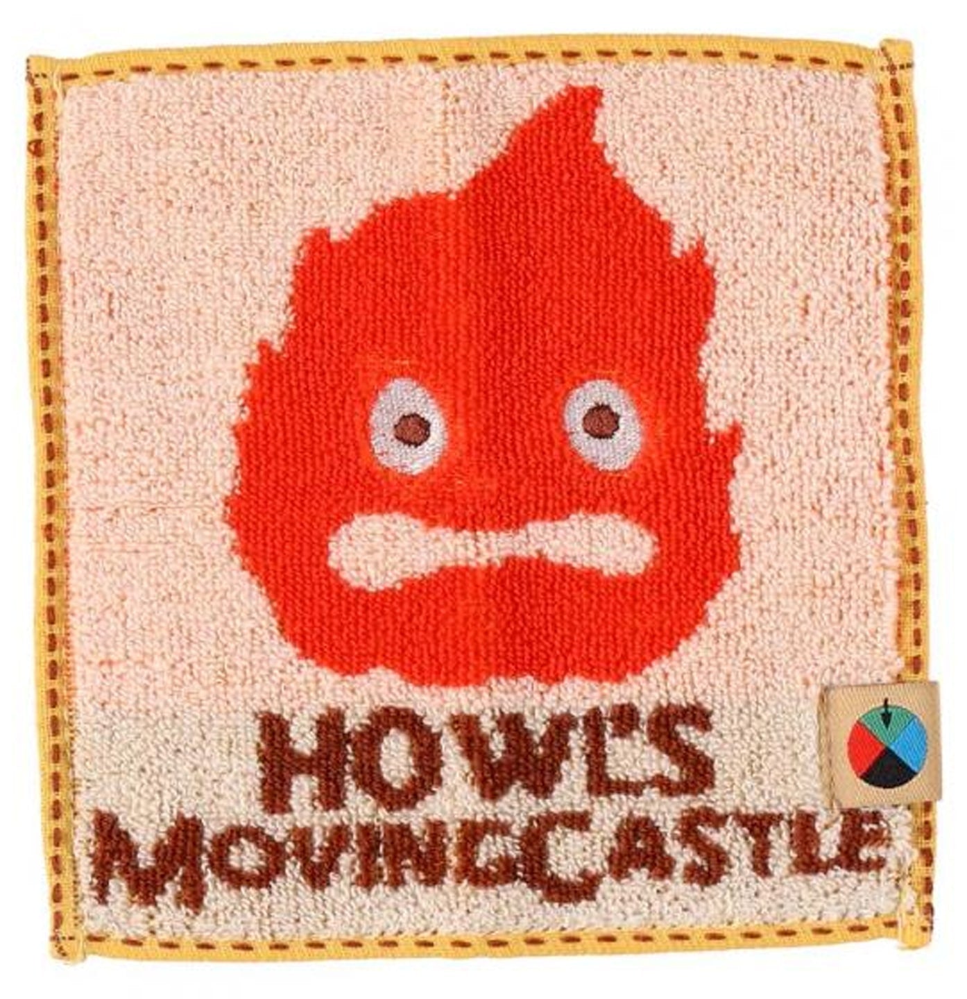 Das wandelnde Schloss Calcifer Bean Handtuch Studio Ghibli