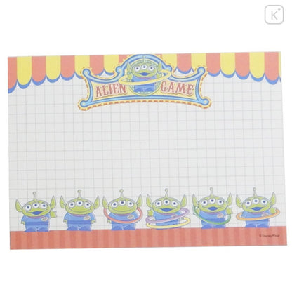 A6 Notepad Toy Story Little Green Men Alien Game Japan Disney Store