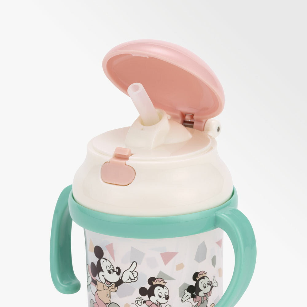 Skater Disney Micky Maus & Freunde Kinder-Trinklernbecher mit Strohhalm, 230 ml – Ansicht 2