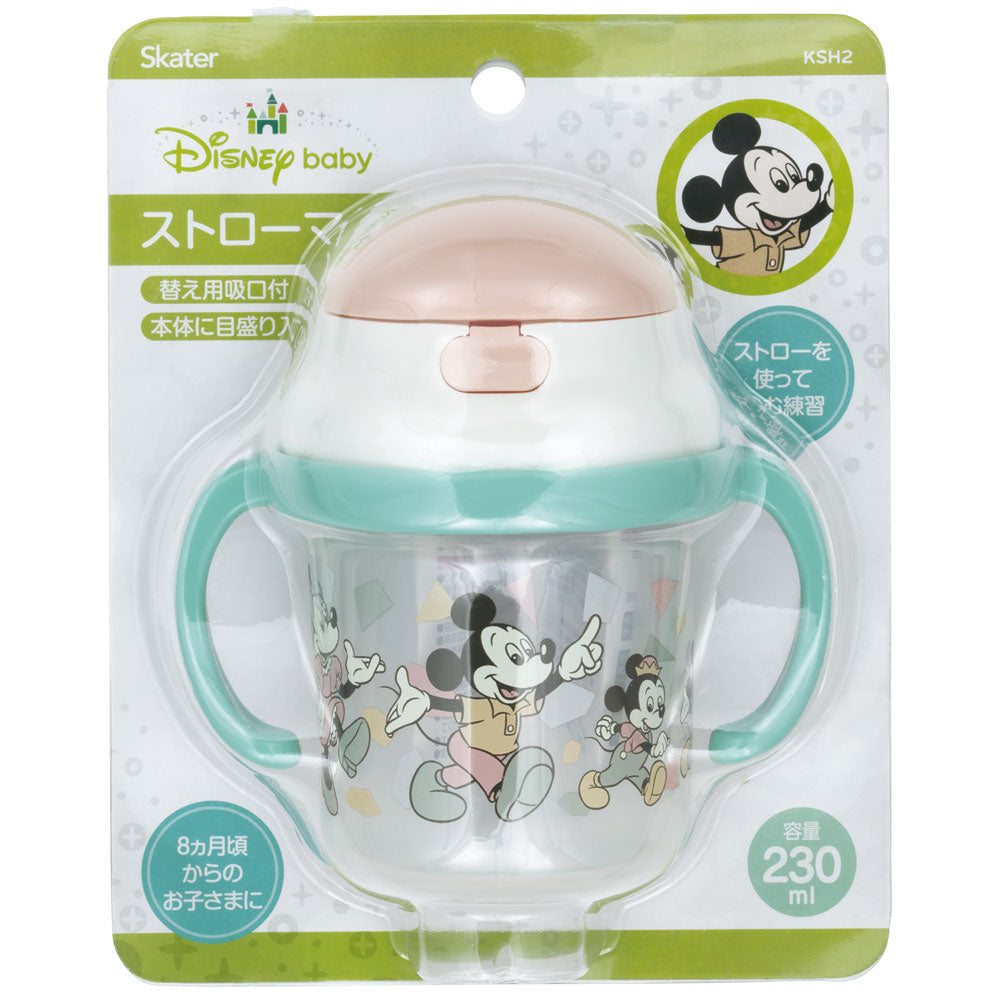 Skater Disney Micky Maus & Freunde Kinder-Trinklernbecher mit Strohhalm, 230 ml – Ansicht 3
