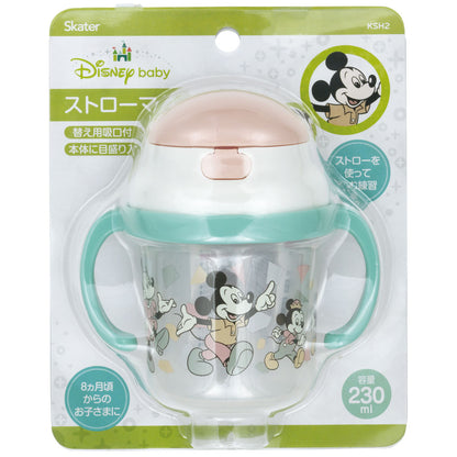 Skater Disney Micky Maus & Freunde Kinder-Trinklernbecher mit Strohhalm, 230 ml – Ansicht 3