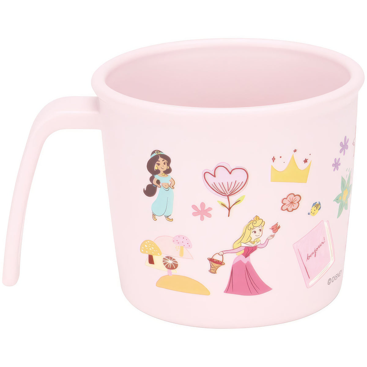 Prinzessinnen Kinderbecher 230 ml mit zwei Griffen – Produktbild