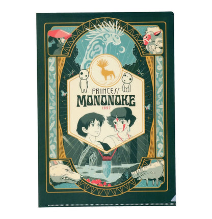 Prinzessin Mononoke Transparenter Retro-Rahmen Studio Ghibli