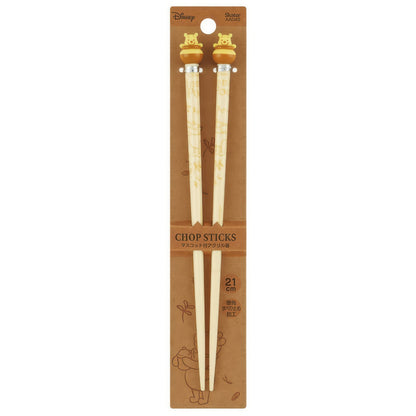 Winnie Puuh Essstäbchen 21 cm mit Maskottchen – Produktbild